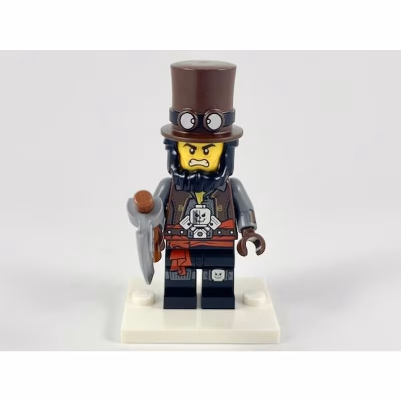 Apocalypseburg Abe, The LEGO Movie 2 (Complete Set with Stand and Accessories)