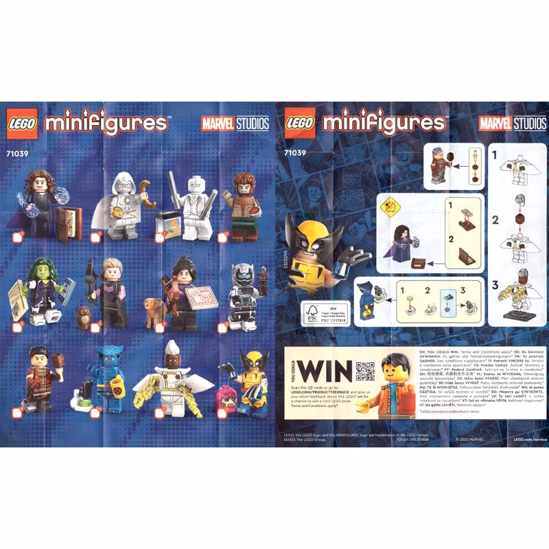 Minifigure, Marvel Studios, Series 2 (Complete Random Set of 1 Minifigure)