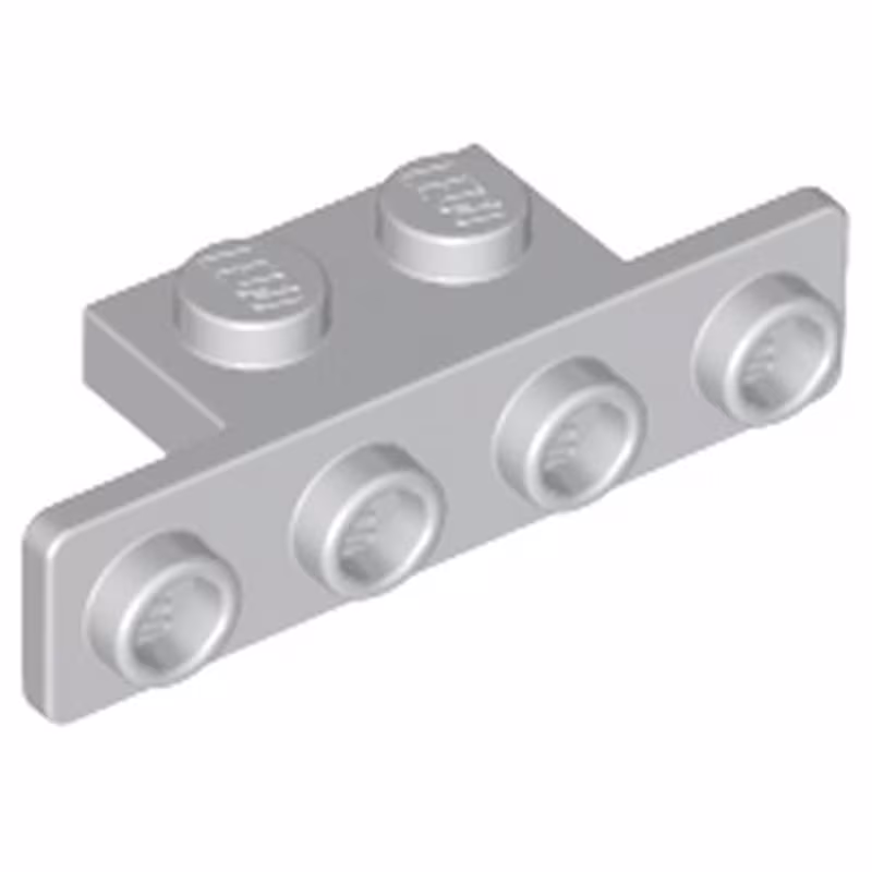 Bracket 1 x 2 - 1 x 4 with Rounded Corners Bracket 1 x 2 - 1 x 4 with Rounded Corners