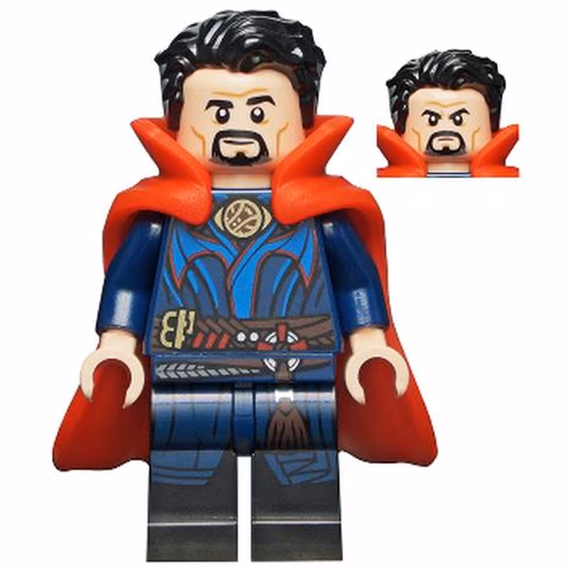 Doctor Strange - Brooch, Flexible Rubber Cape