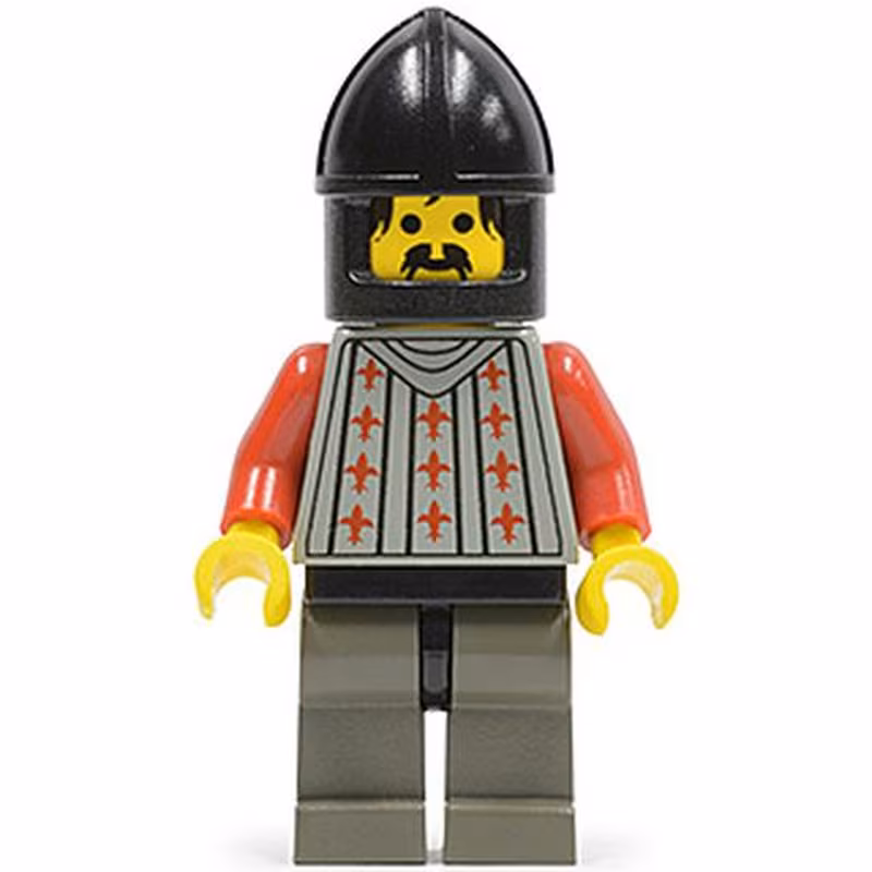 Fright Knights - Knight 2, Black Chin-Guard