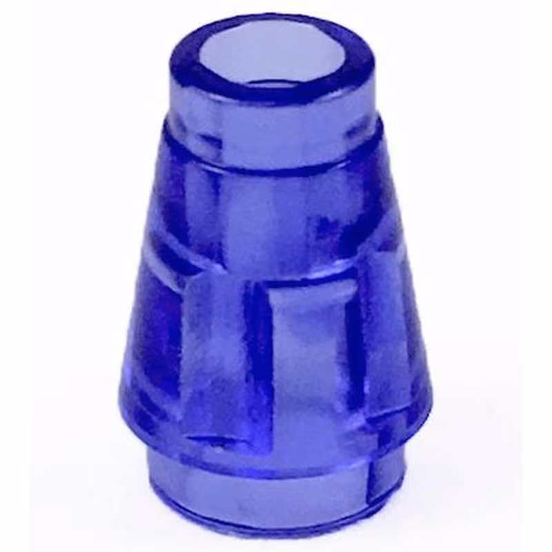 Cone 1 x 1 with Top Groove