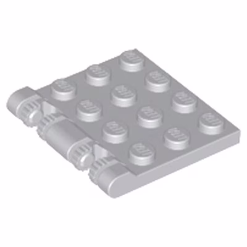 Hinge Plate 3 x 4 Locking Dual 2 Fingers, 9 Teeth