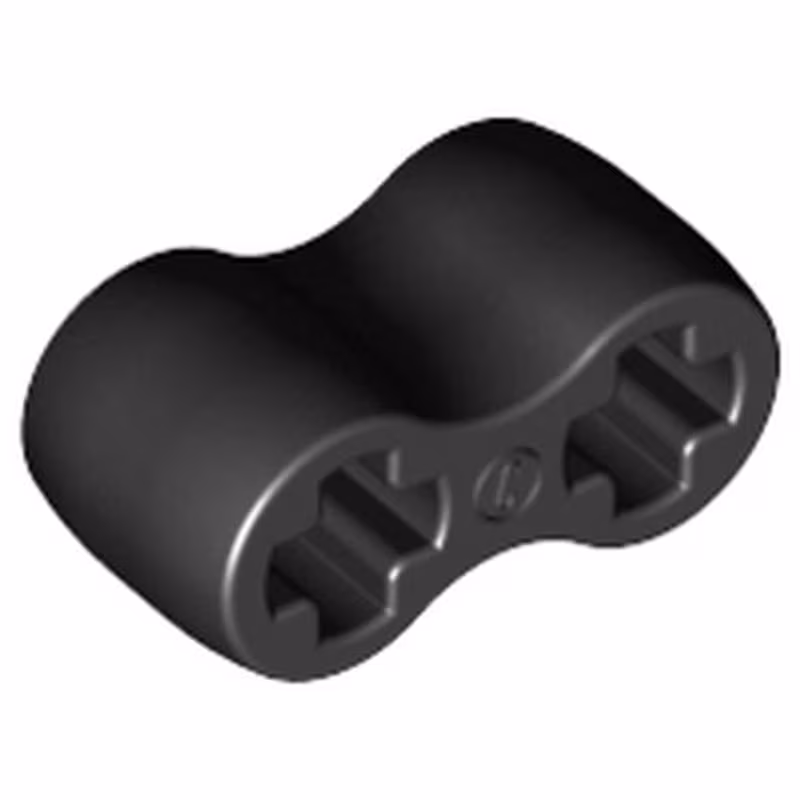 Technic, Axle Connector Double - Flexible Rubber Technic, Axle Connector Double - Flexible Rubber