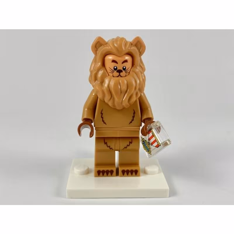 Cowardly Lion, The LEGO Movie 2 (Complete Set with Stand and Accessories)