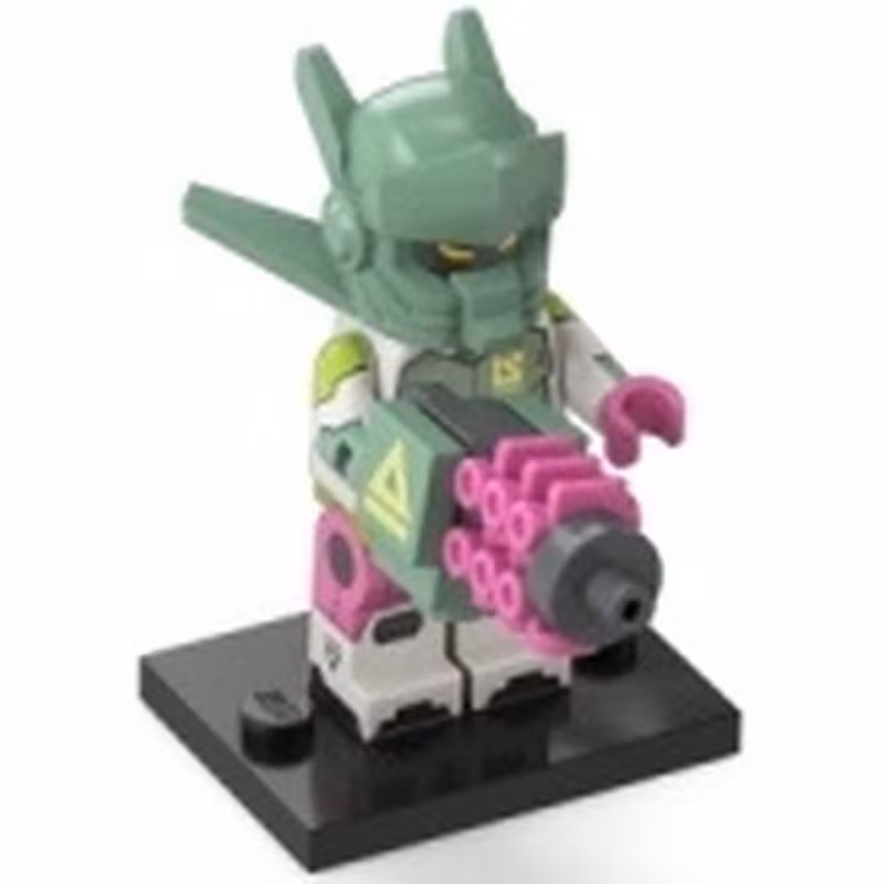 Robot Warrior, Series 24 (Complete Set with Stand and Accessories)