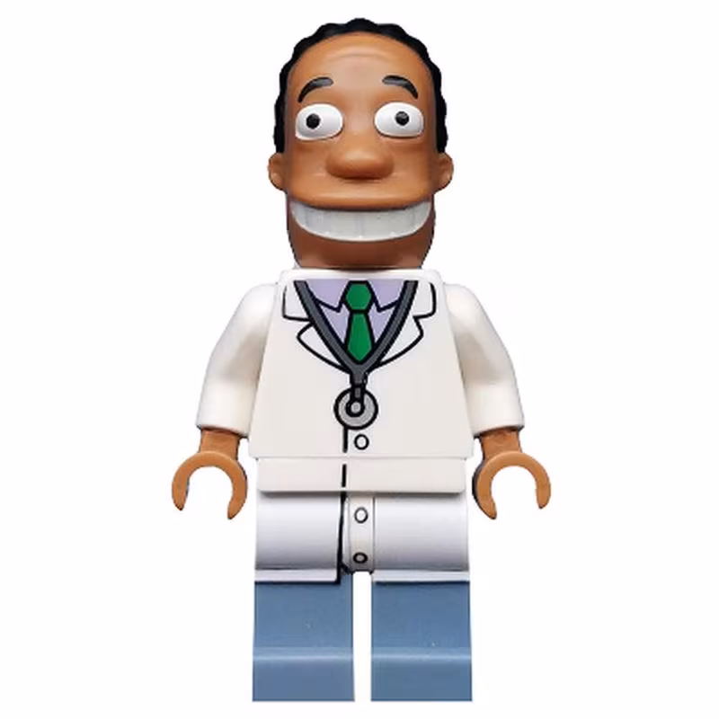 Dr. Hibbert, The Simpsons, Series 2 (Minifigure Only without Stand and Accessories)
