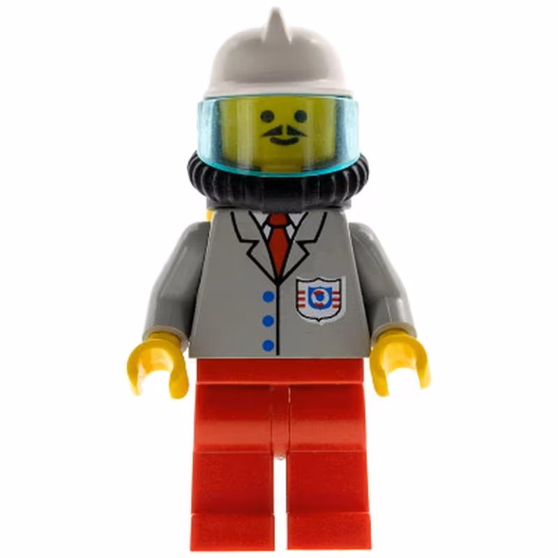Coast Guard 2 - Red Legs, Air Tanks, White Fire Helmet