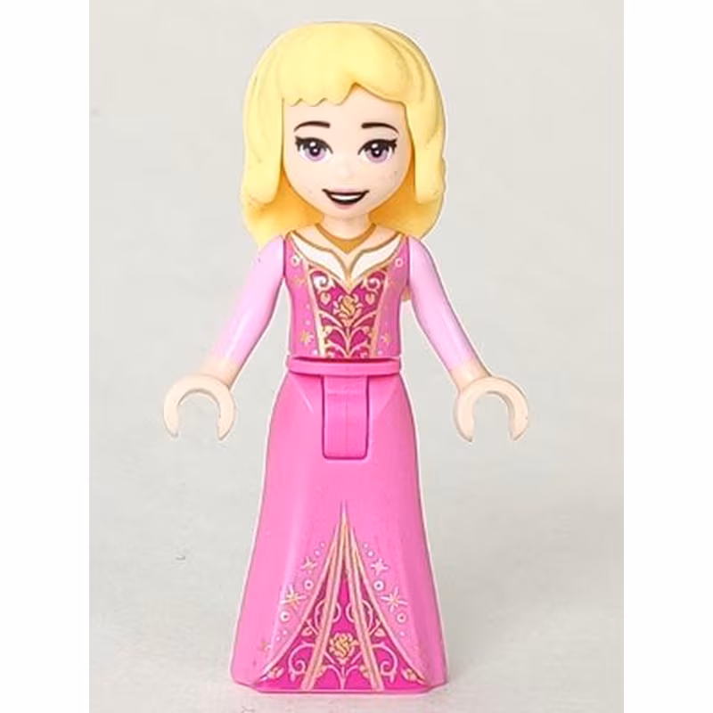 Aurora - Open Mouth with Roses on Dress