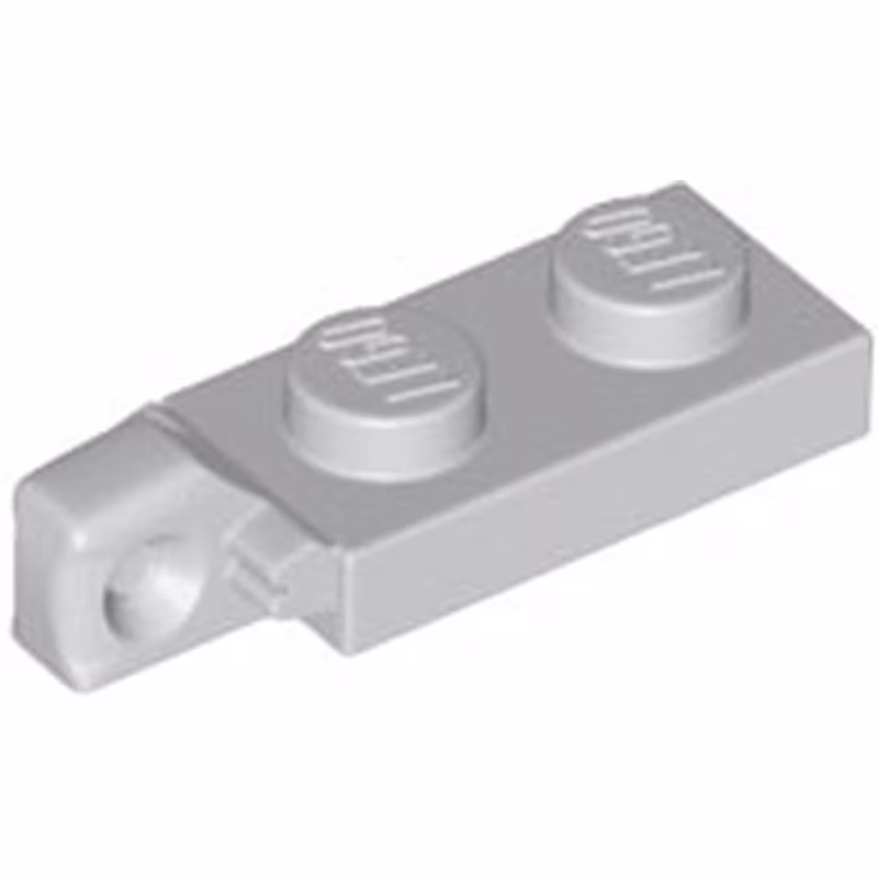 Hinge Plate 1 x 2 Locking with 1 Finger on End without Bottom Groove