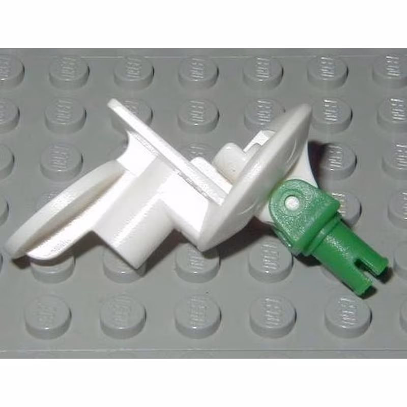 Sports Minifigure Stand Soccer with Spring and Green Pin Sports Minifigure Stand Soccer with Spring and Green Pin