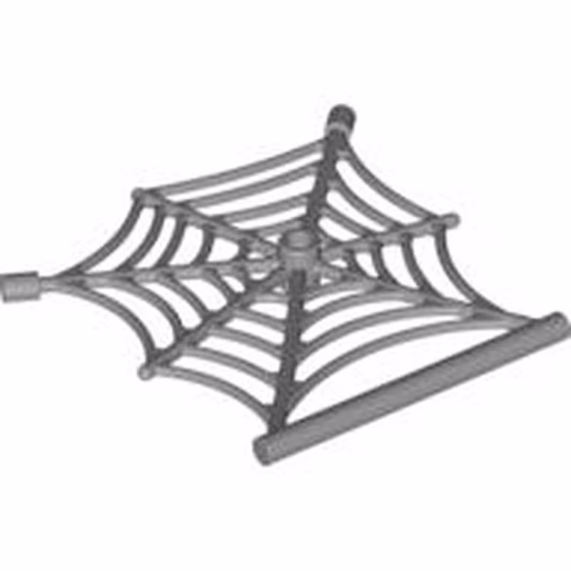 Spider Web Flat with Hollow Stud, Bar Ends, and Bar Spider Web Flat with Hollow Stud, Bar Ends, and Bar