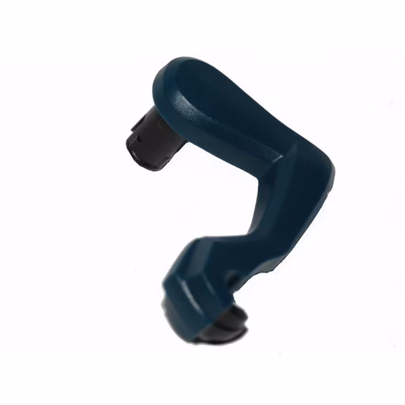 Dinosaur Leg Small (Front) Raptor Left with Black Pin and Black Claws Pattern