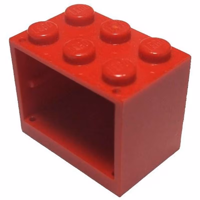 Container, Cupboard 2 x 3 x 2 - Solid Studs