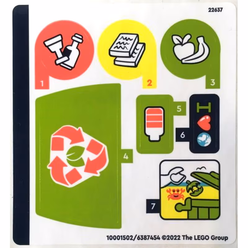 Sticker Sheet for Set 41712 - (10001502/6387454) Sticker Sheet for Set 41712 - (10001502/6387454)