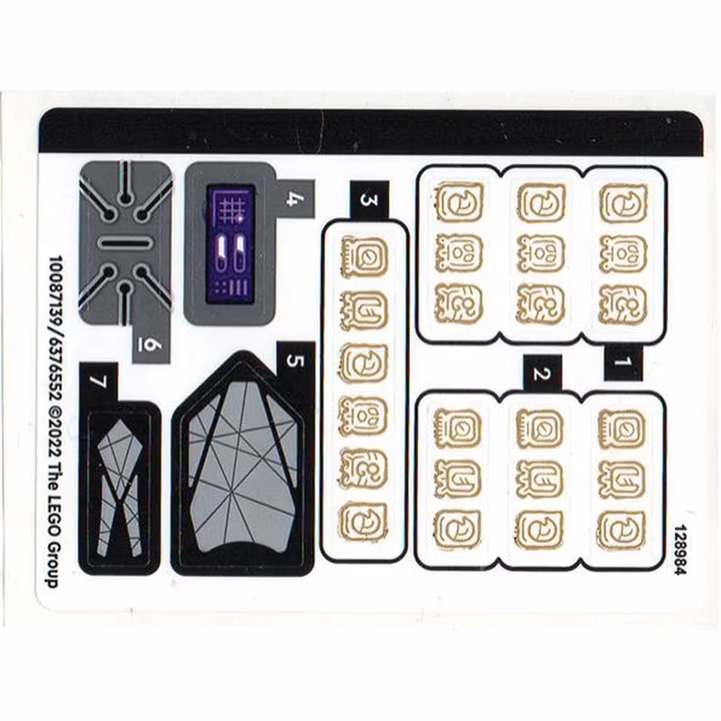 Sticker Sheet for Set 76213 - (10087139/6376552)