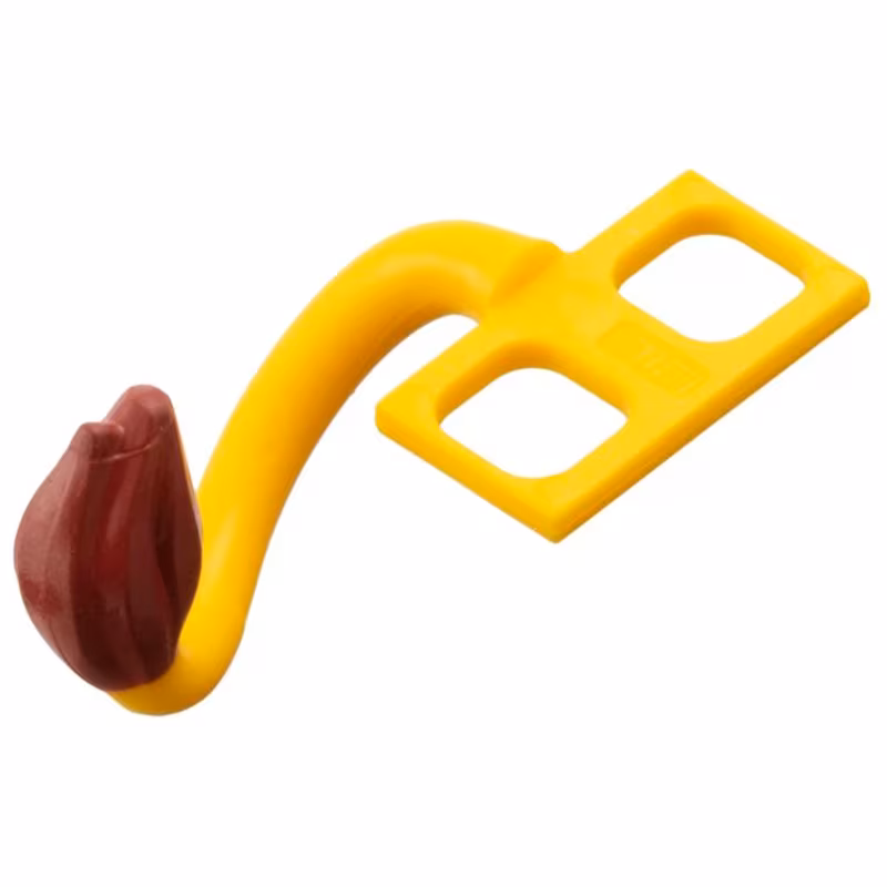 Minifigure Costume Tail Lion with Dark Red Tassel Pattern Minifigure Costume Tail Lion with Dark Red Tassel Pattern
