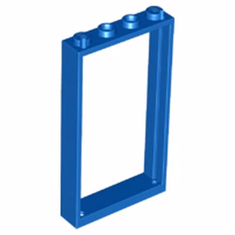 Door, Frame 1 x 4 x 6 with 2 Holes on Top and Bottom