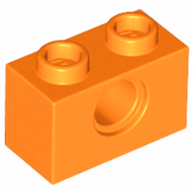 Technic, Brick 1 x 2 with Hole Technic, Brick 1 x 2 with Hole