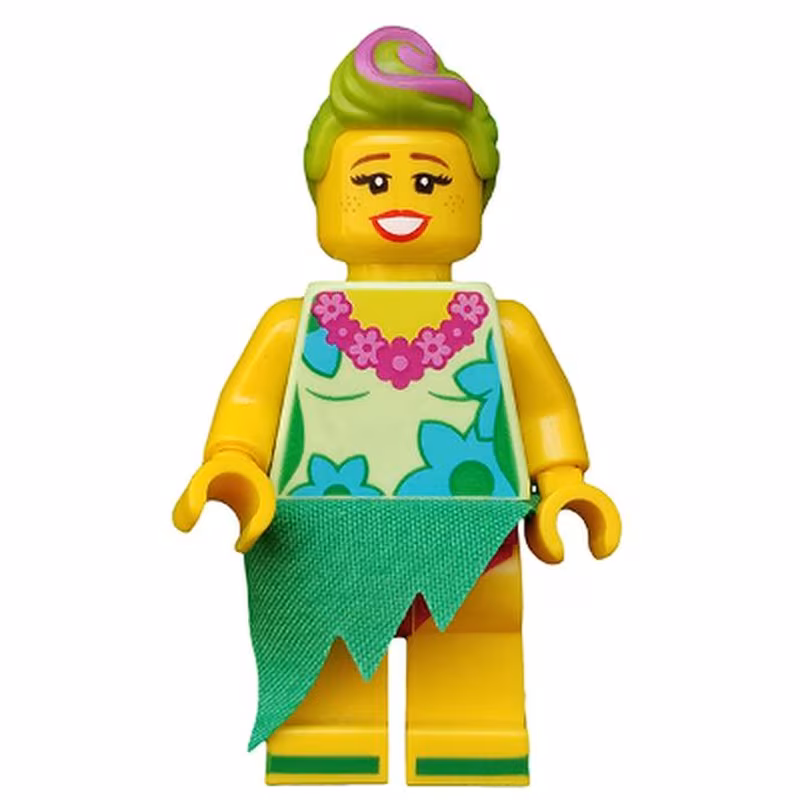 Hula Lula, The LEGO Movie 2 (Minifigure Only without Stand and Accessories)