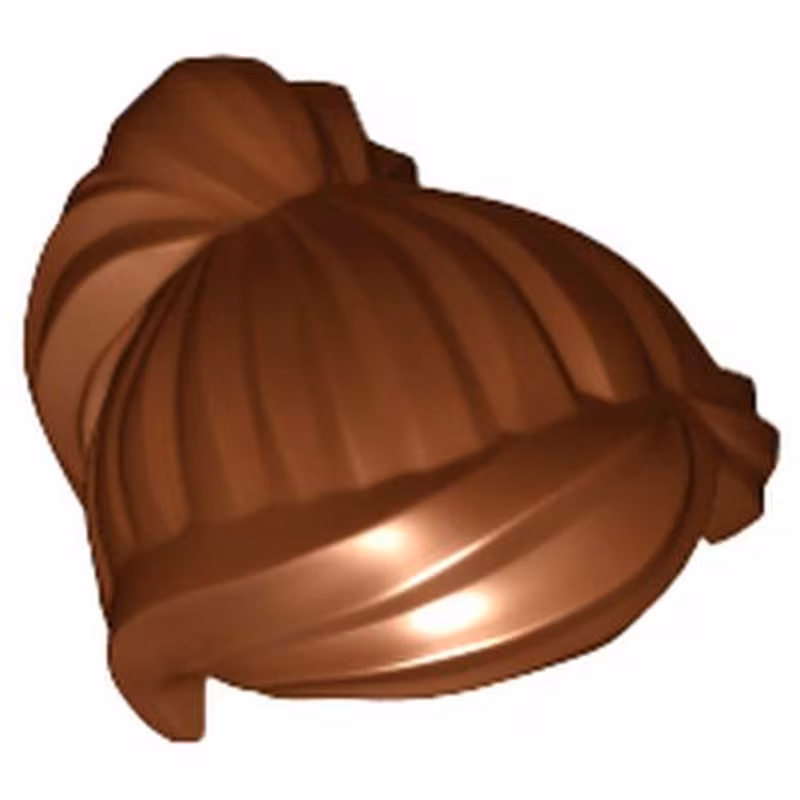 Minifigure, Hair Female Ponytail and Swept Sideways Fringe