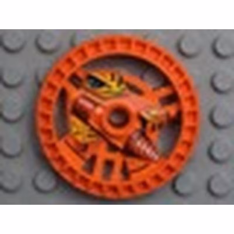 Technic, Disk 5 x 5 - RoboRider Talisman Wheel, Driller Mold with Robot Pattern Technic, Disk 5 x 5 - RoboRider Talisman Wheel, Driller Mold with Robot Pattern