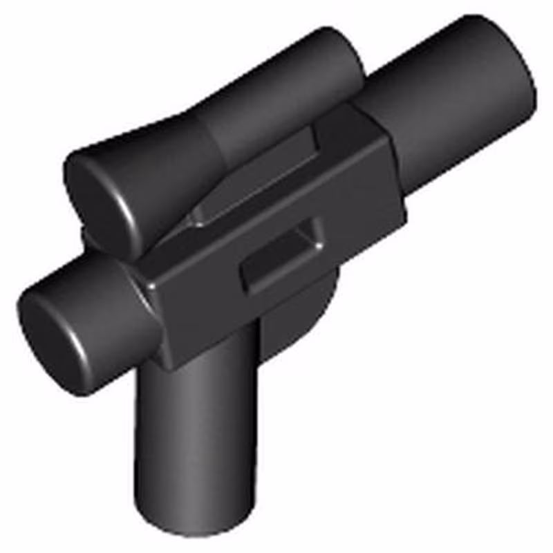 Minifigure, Weapon Gun, Blaster SW Small with Scope Minifigure, Weapon Gun, Blaster SW Small with Scope