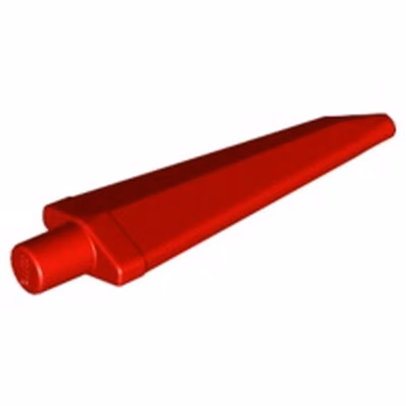 Minifigure, Weapon Sword, Spike Flexible 3.5L with Bar End Minifigure, Weapon Sword, Spike Flexible 3.5L with Bar End