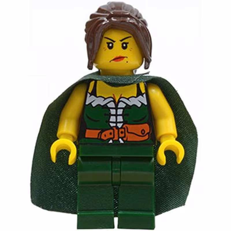 Kingdoms - Dark Green Chess Queen