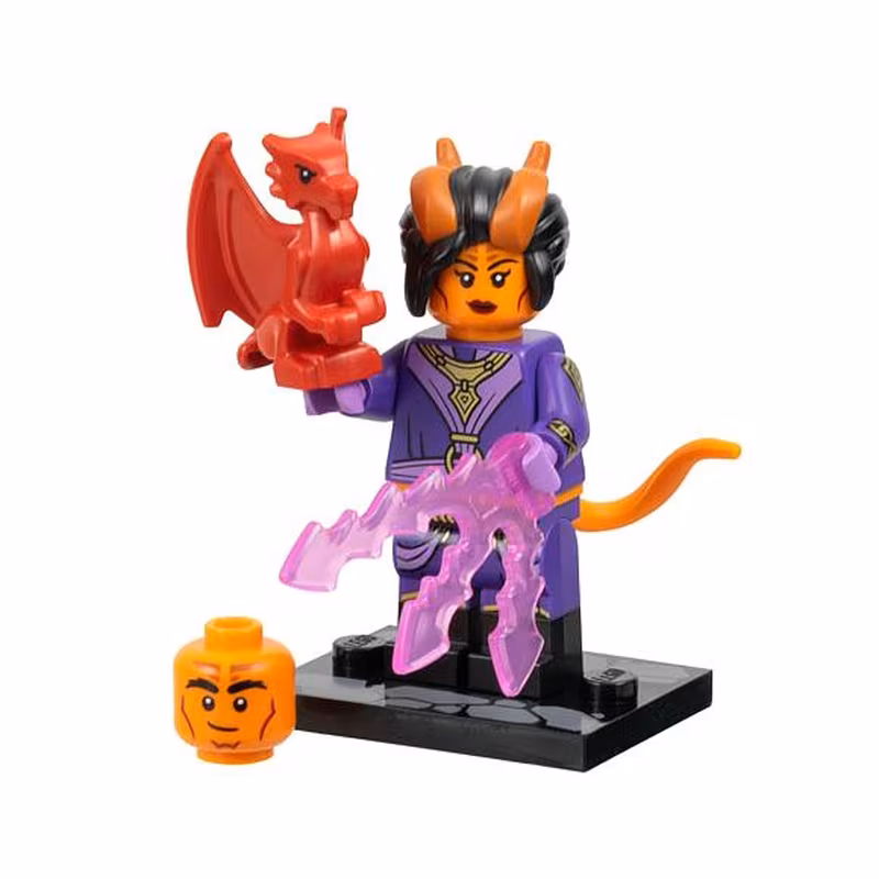 Tiefling Sorcerer, Dungeons & Dragons (Complete Set with Stand and Accessories) Tiefling Sorcerer, Dungeons & Dragons (Complete Set with Stand and Accessories)