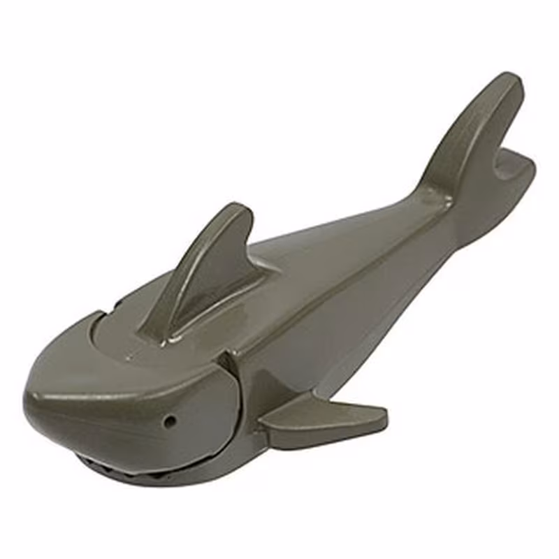 Shark with Pointed Nose and Debossed Eyes