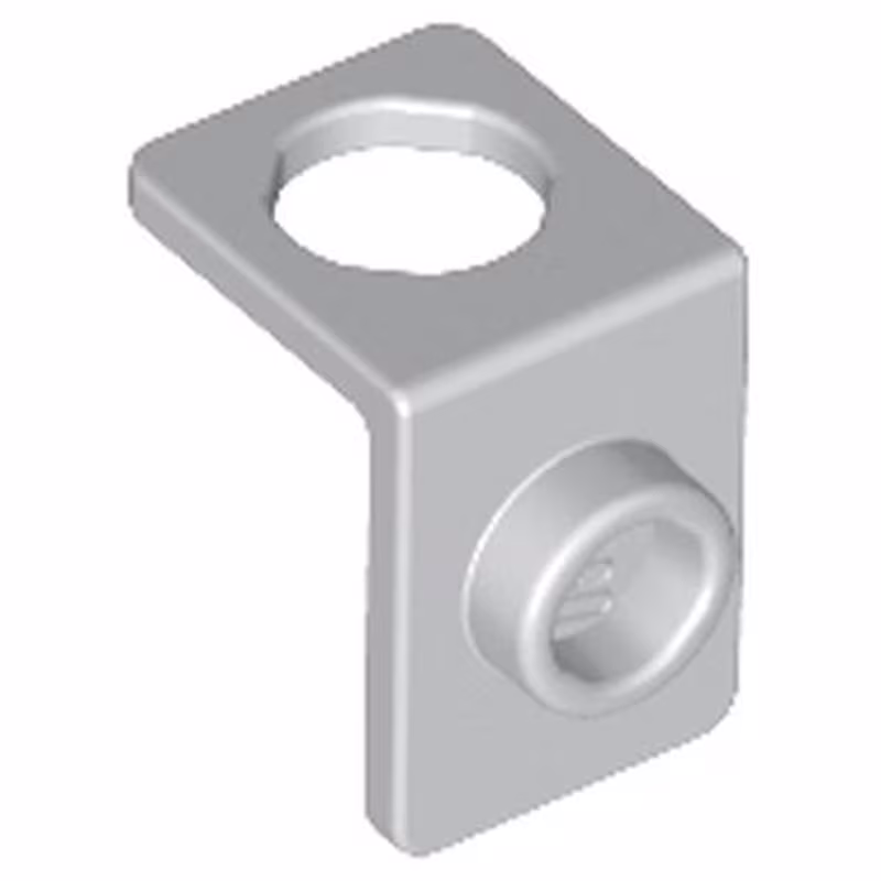 Minifigure Neck Bracket with Back Stud - Thin Back Wall