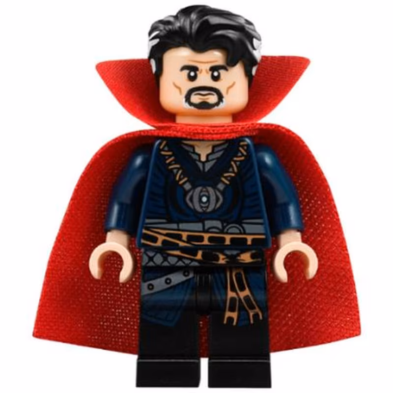 Doctor Strange - Necklace, Cloth Spongy Cape and Starched Collar