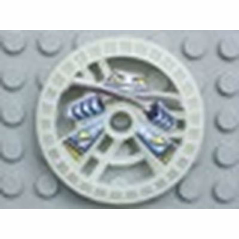 Technic, Disk 5 x 5 - RoboRider Talisman Wheel, Ninja Mold with Robot Pattern Technic, Disk 5 x 5 - RoboRider Talisman Wheel, Ninja Mold with Robot Pattern