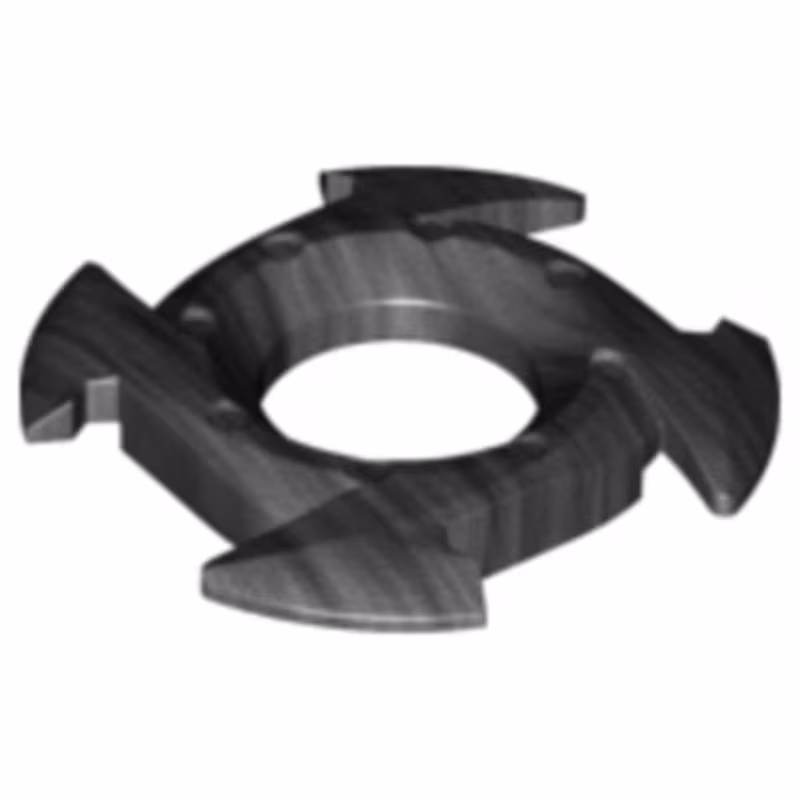 Ring 4 x 4 with 2 x 2 Hole and 4 Arrow Ends (Ninjago Spinner Crown)
