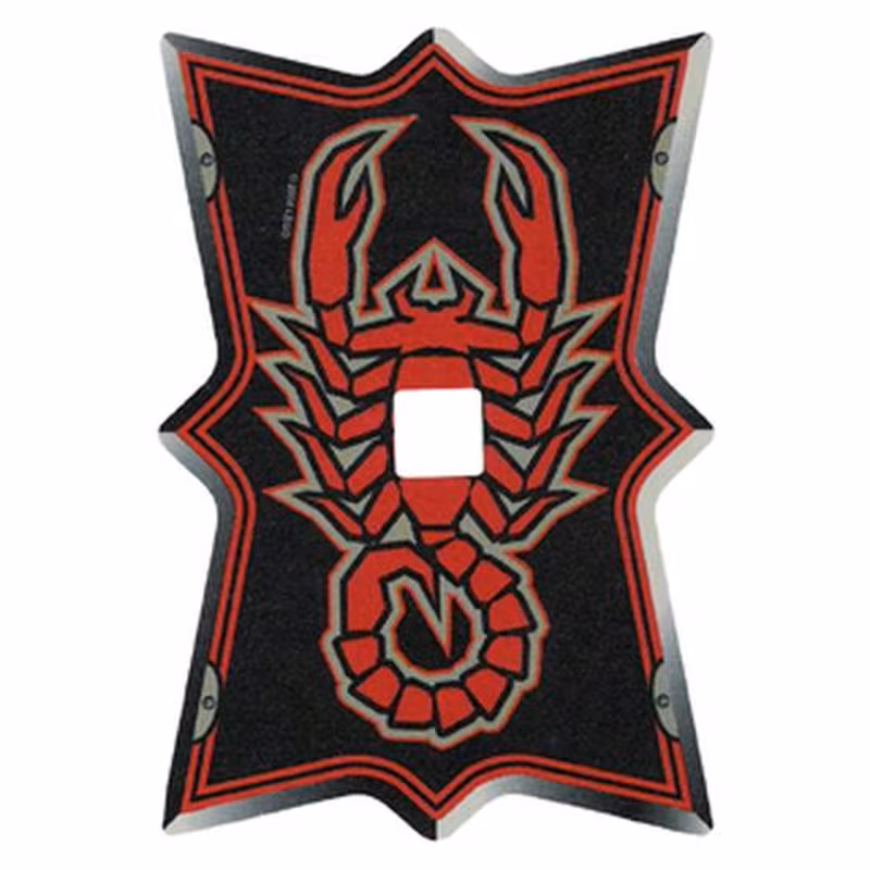 Plastic Shield for Large Figures with Knights Kingdom Vladek Scorpion Pattern