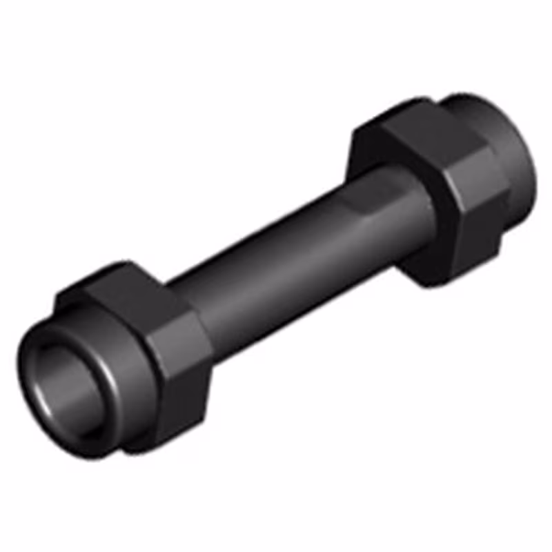 Minifigure, Weapon Hilt Smooth Extended Minifigure, Weapon Hilt Smooth Extended