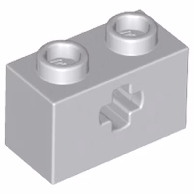 Technic, Brick 1 x 2 with Axle Hole