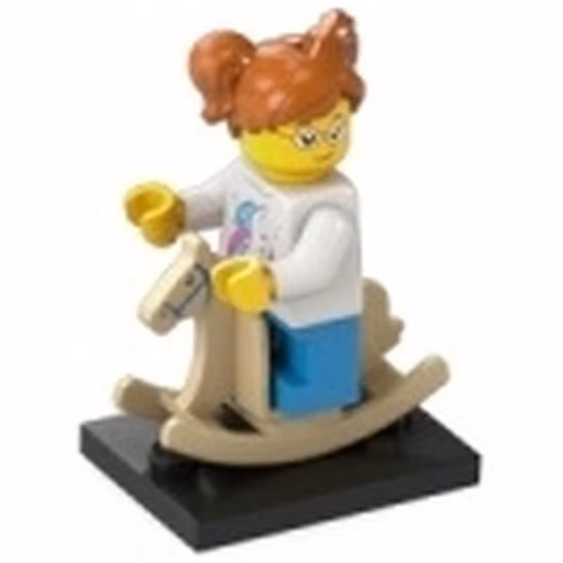 Rockin' Horse Rider, Series 24 (Complete Set with Stand and Accessories)