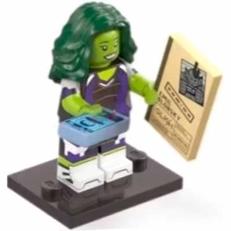 She-Hulk, Marvel Studios, Series 2 (Complete Set with Stand and Accessories) She-Hulk, Marvel Studios, Series 2 (Complete Set with Stand and Accessories)