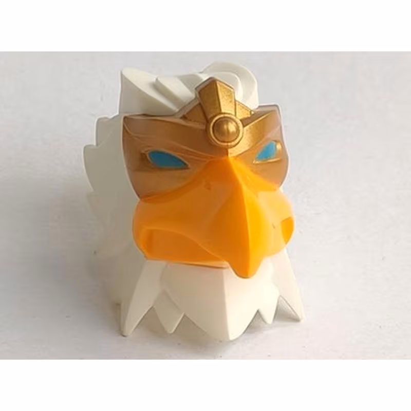 Large Figure Head Modified Chima Eagle with Gold Beak Pattern Large Figure Head Modified Chima Eagle with Gold Beak Pattern