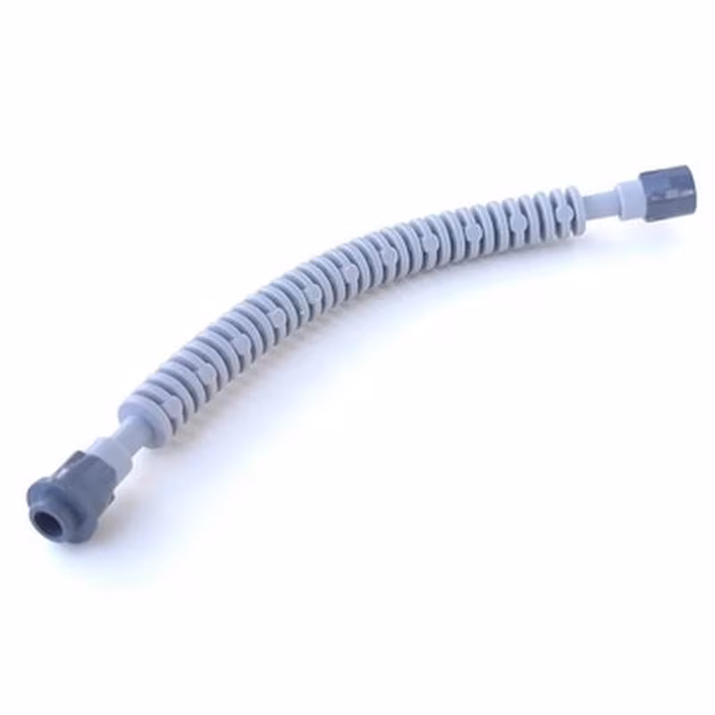 Hose, Flexible 12L with Tabbed Dark Bluish Gray Ends