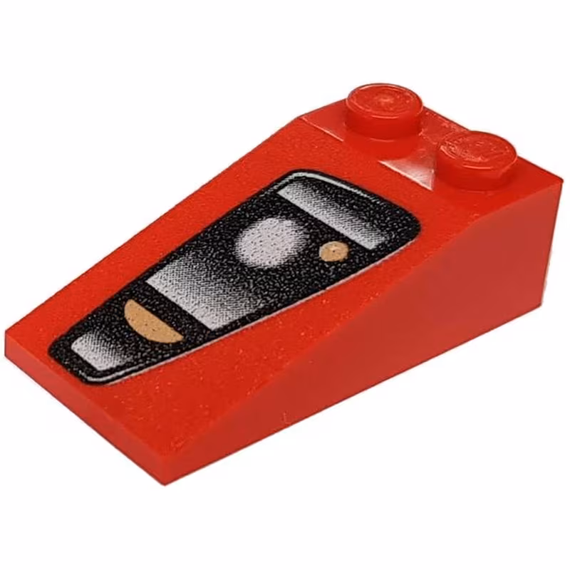 Slope 18 4 x 2 with Ferrari Headlight Pattern Model Left Side Slope 18 4 x 2 with Ferrari Headlight Pattern Model Left Side