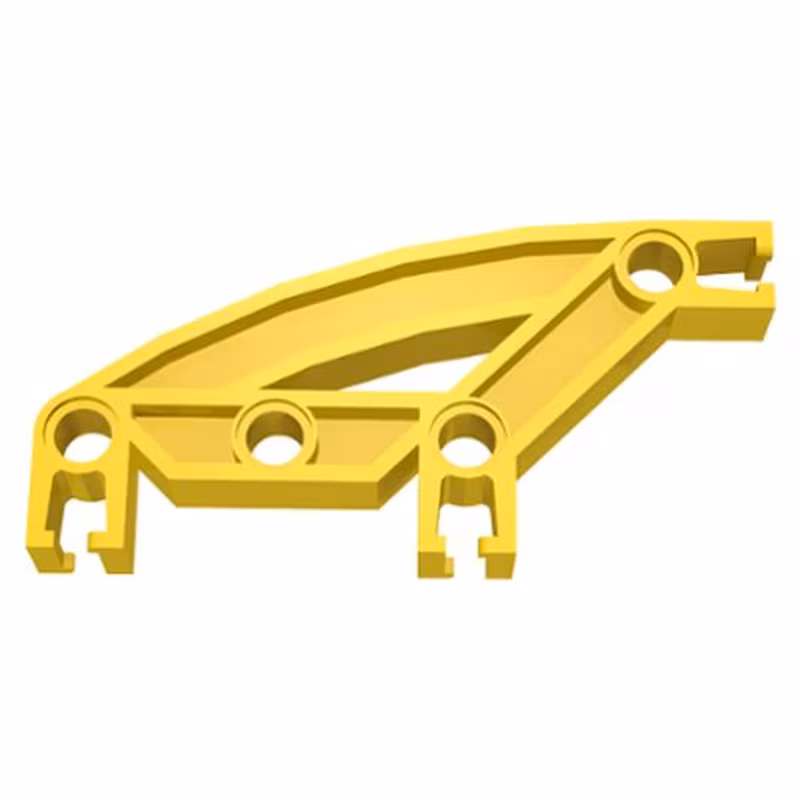 Znap Beam 8, 4 Holes, 3 Bends, Curved