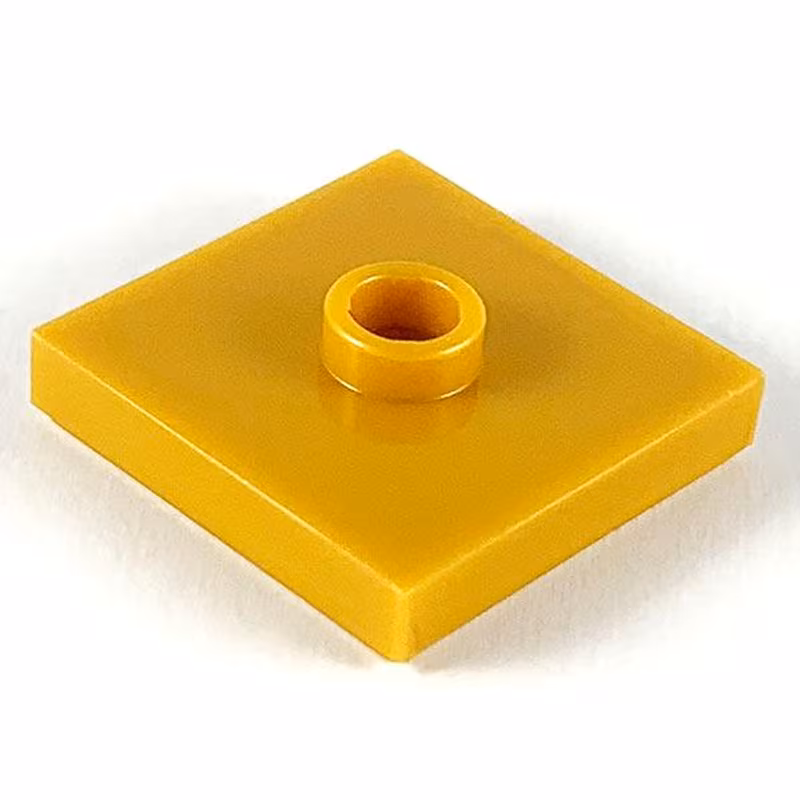 Plate, Modified 2 x 2 with Groove and 1 Stud in Center (Jumper)