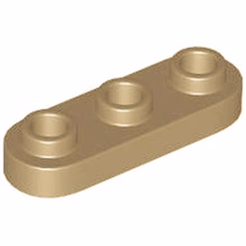 Plate, Round 1 x 3 with Open Studs