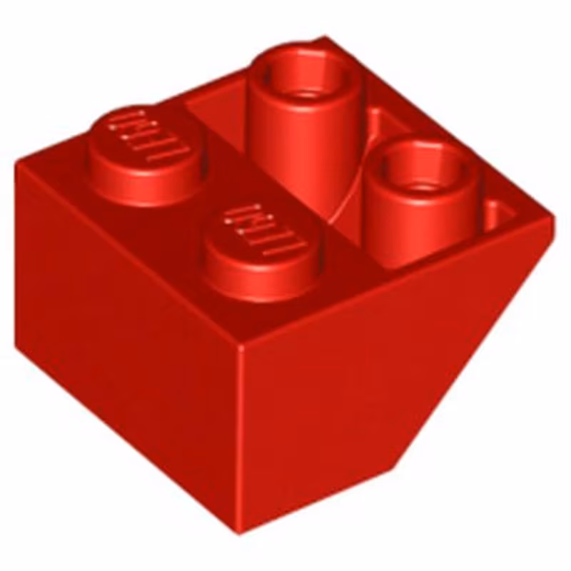 Slope, Inverted 45 2 x 2 with Flat Bottom Pin