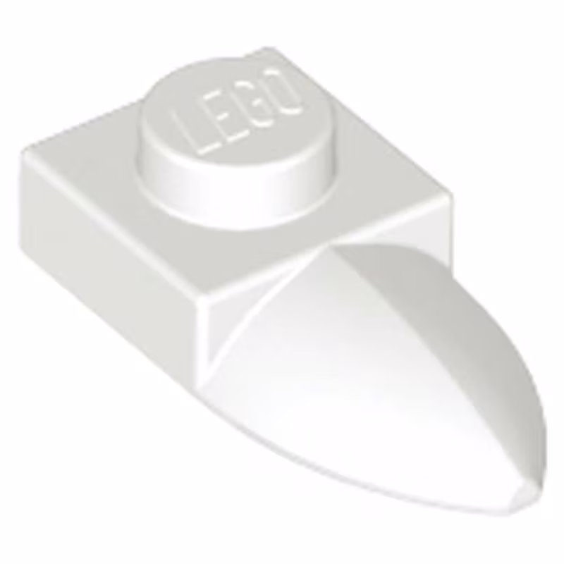 Plate, Modified 1 x 1 with Tooth Horizontal