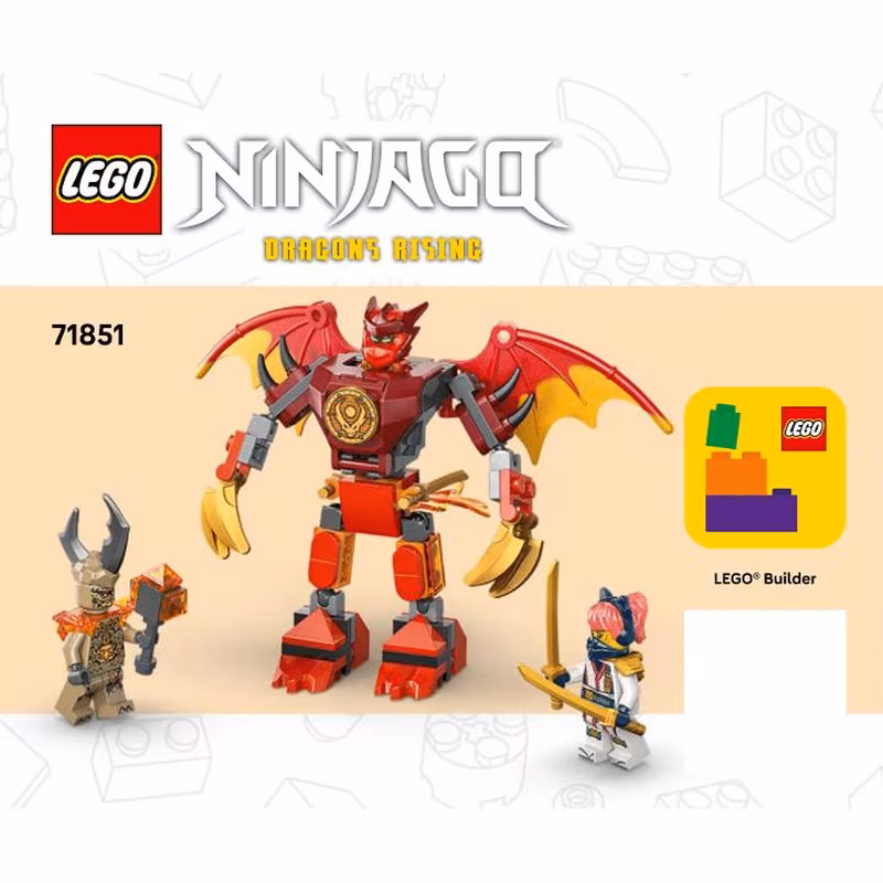 Kai's Dragon Mech Battle Pack