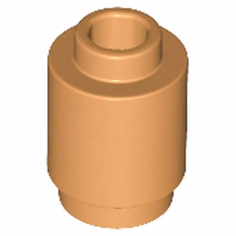 Brick, Round  1 x 1